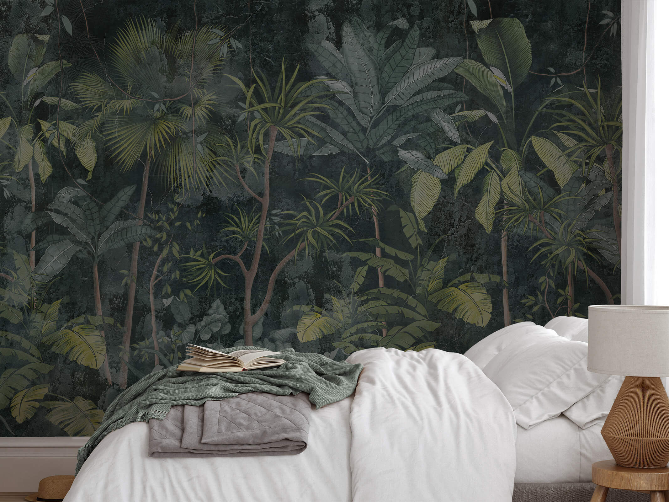 Tropical Mural Home Décor Wallpaper