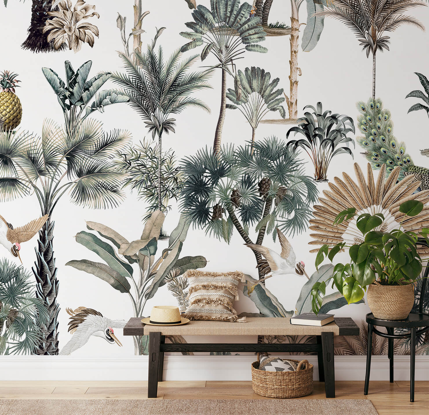 Luxury Exotic Tropical Wallpaper