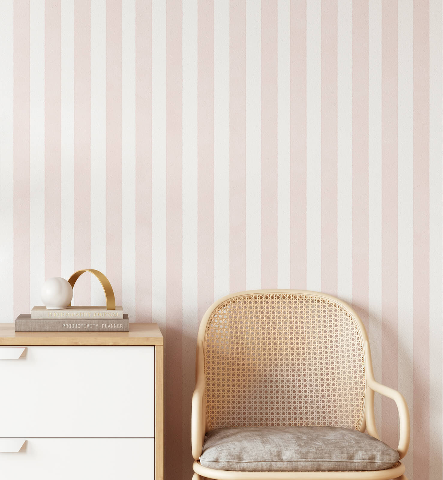 Abstract Watercolor Line Wallpaper
