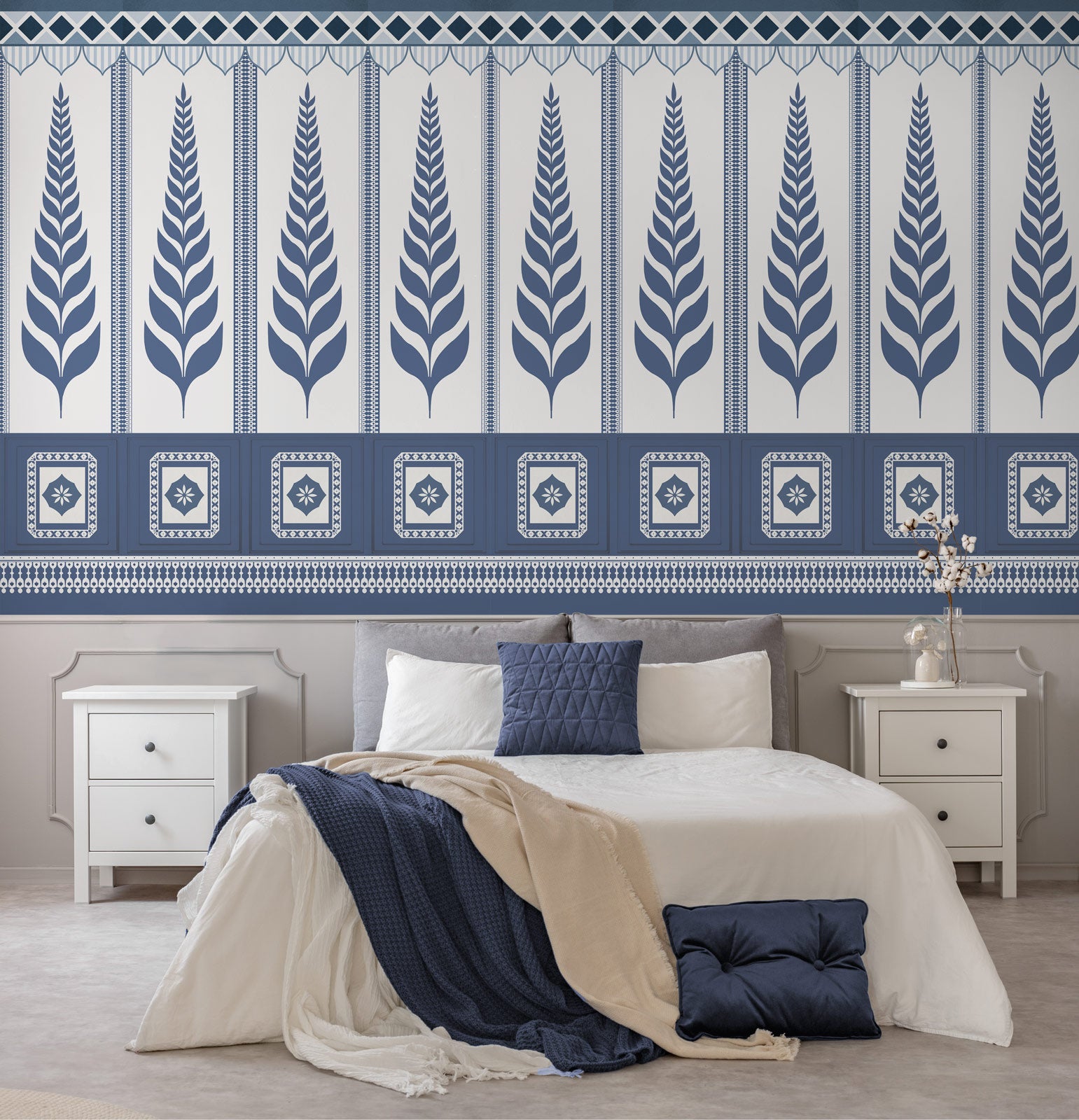 Traditional Indian Leaf Wallpaper