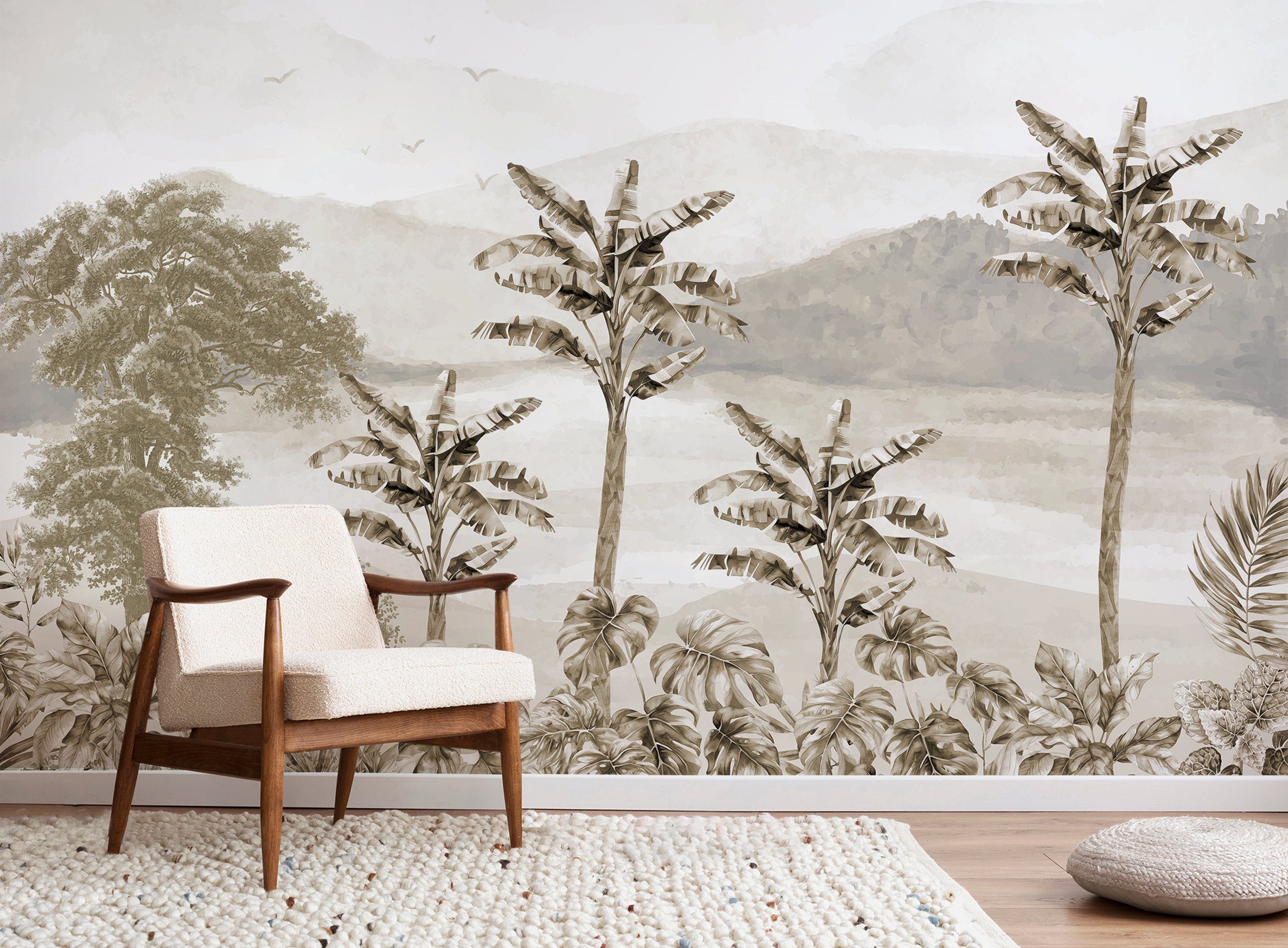 Tropical Forest landscape Wallpaper