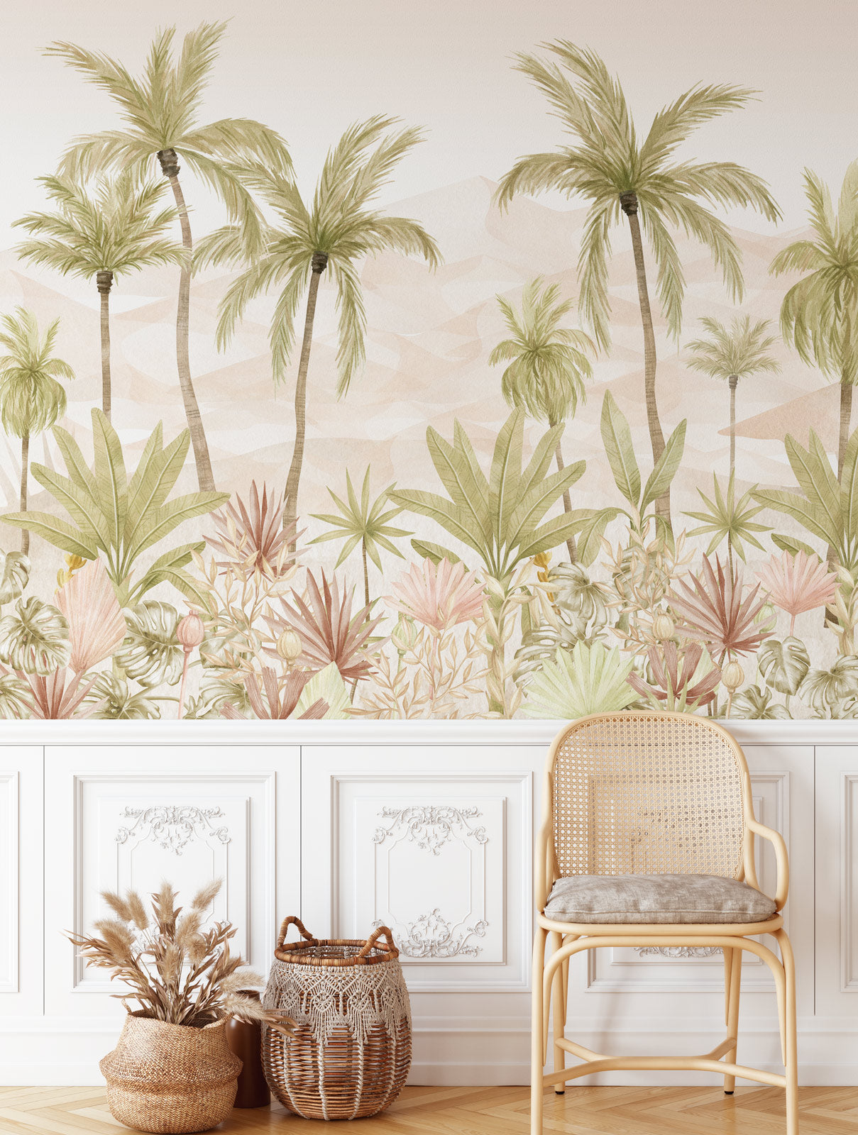 Tropical Palm Paradise Wallpaper