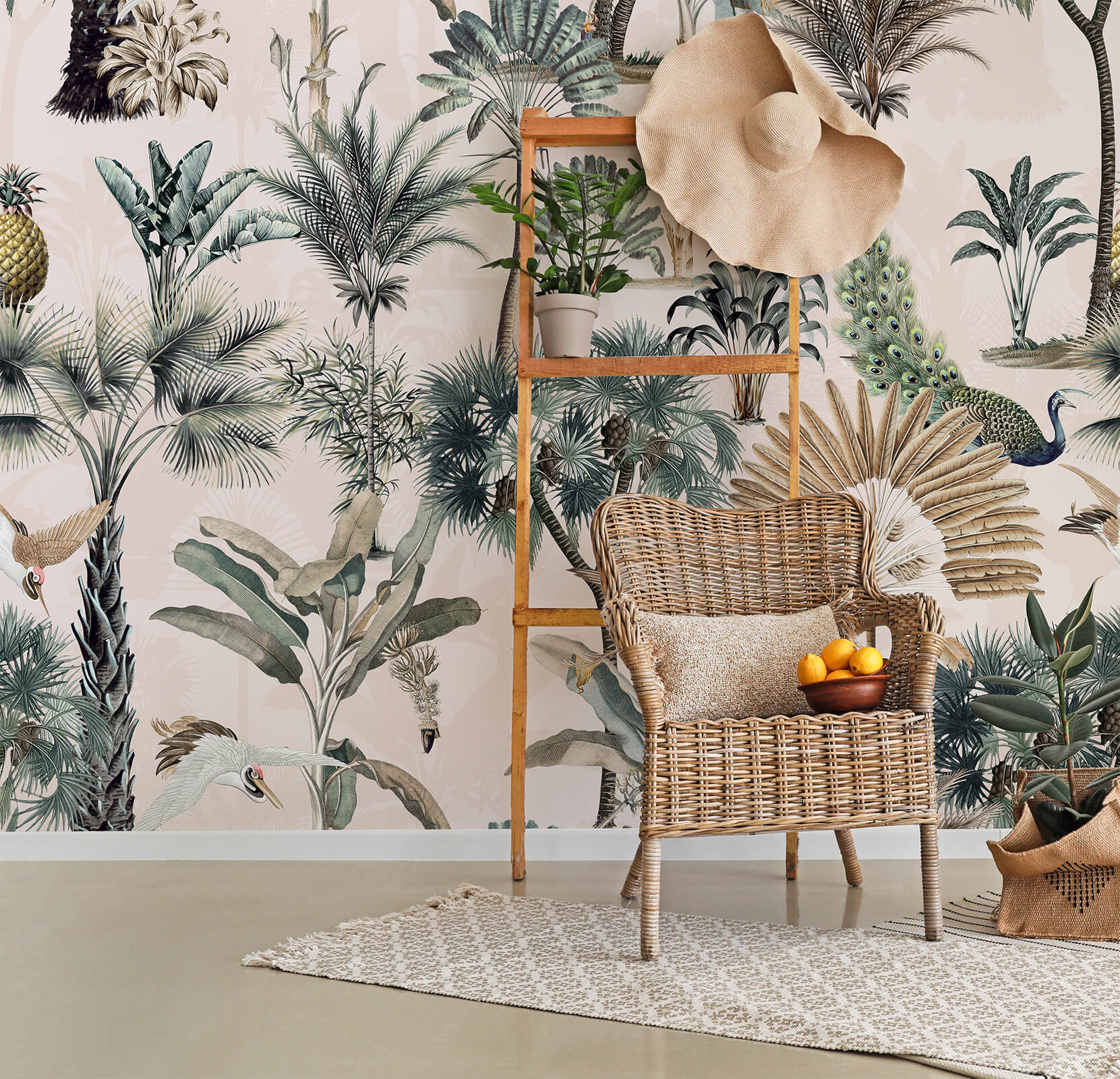 Luxury Tropical Wallpaper