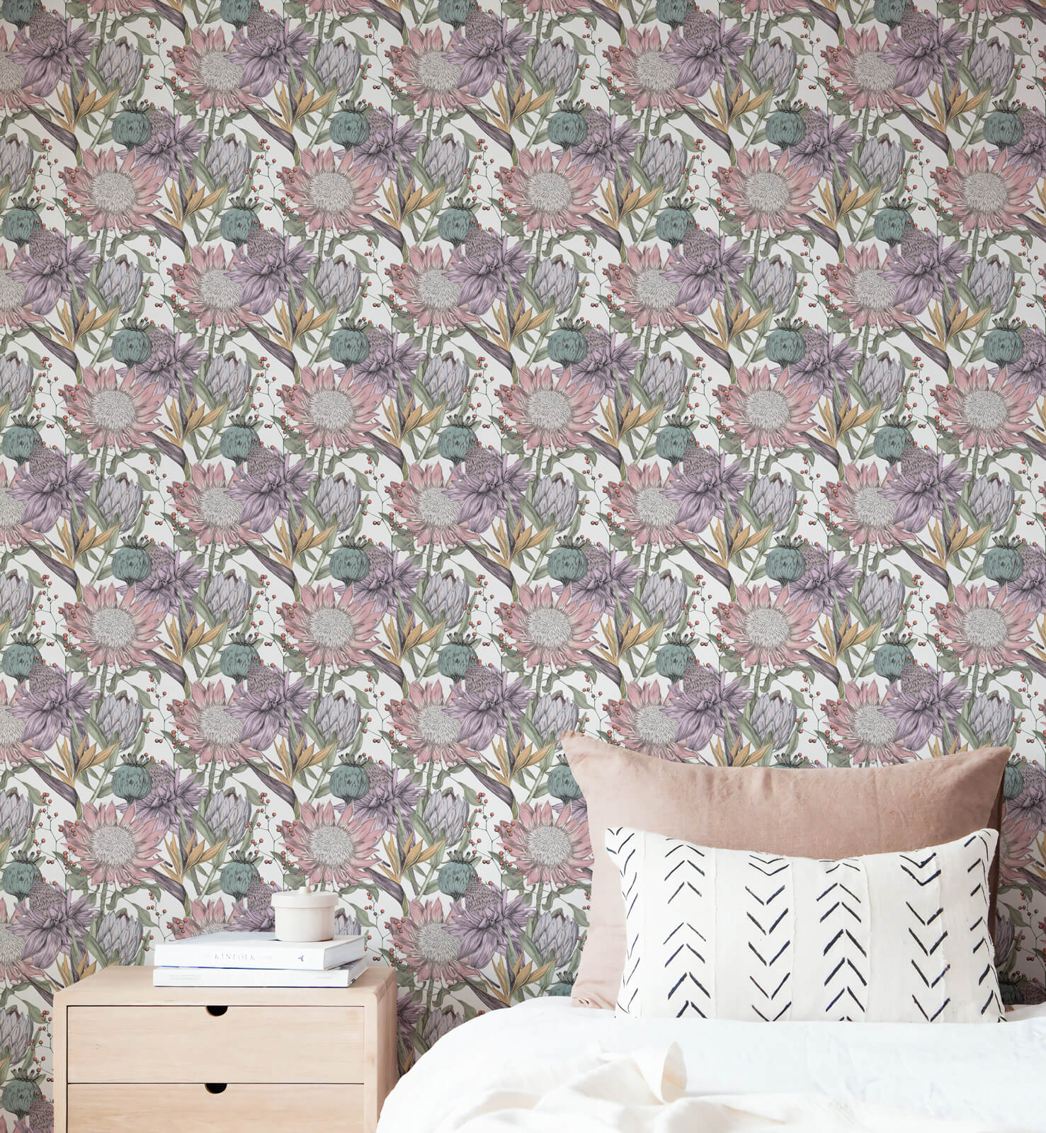 Vintage Seamless Floral Wallpaper
