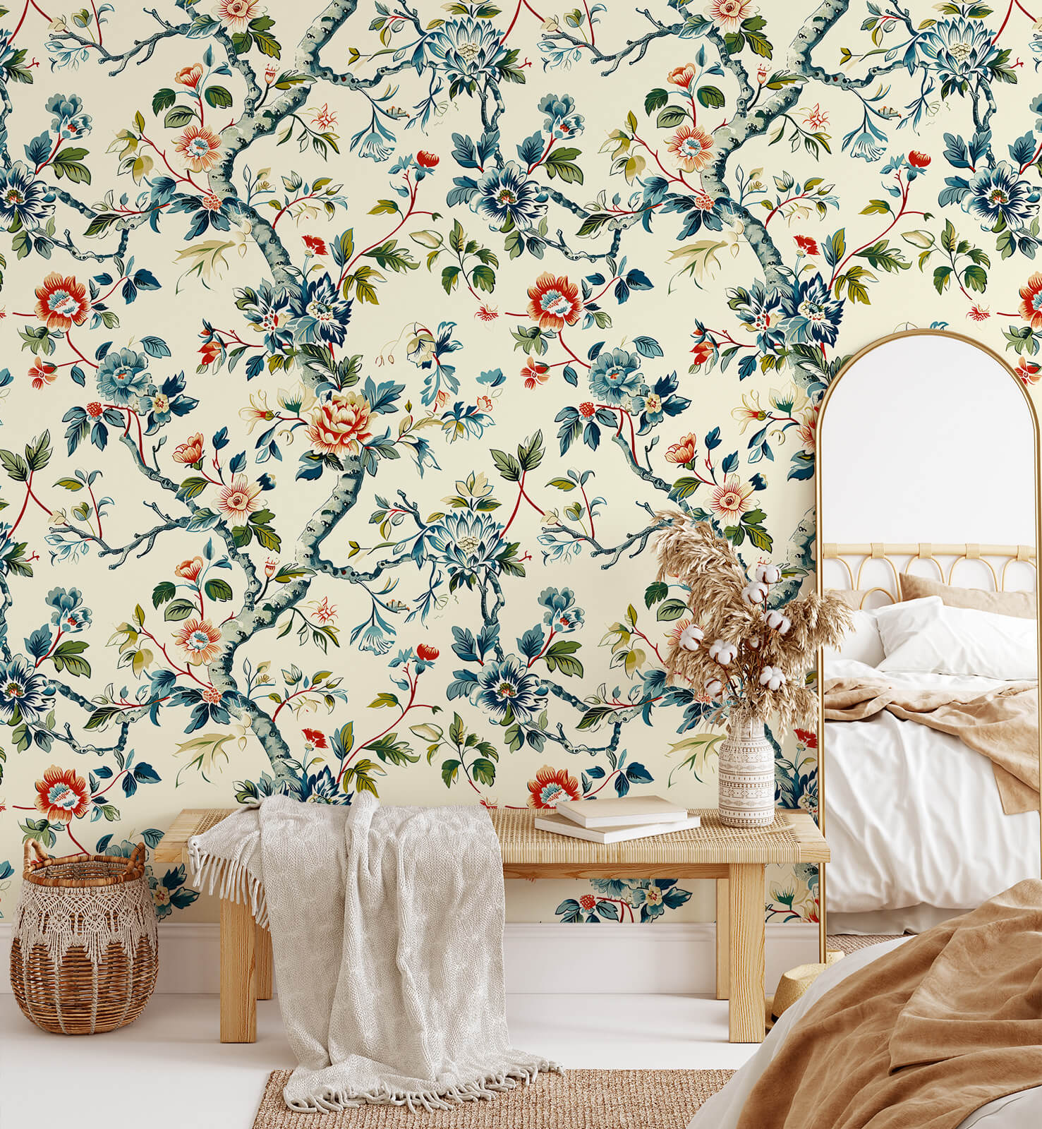 Chinese Traditional Chinoiseries Wallpaper