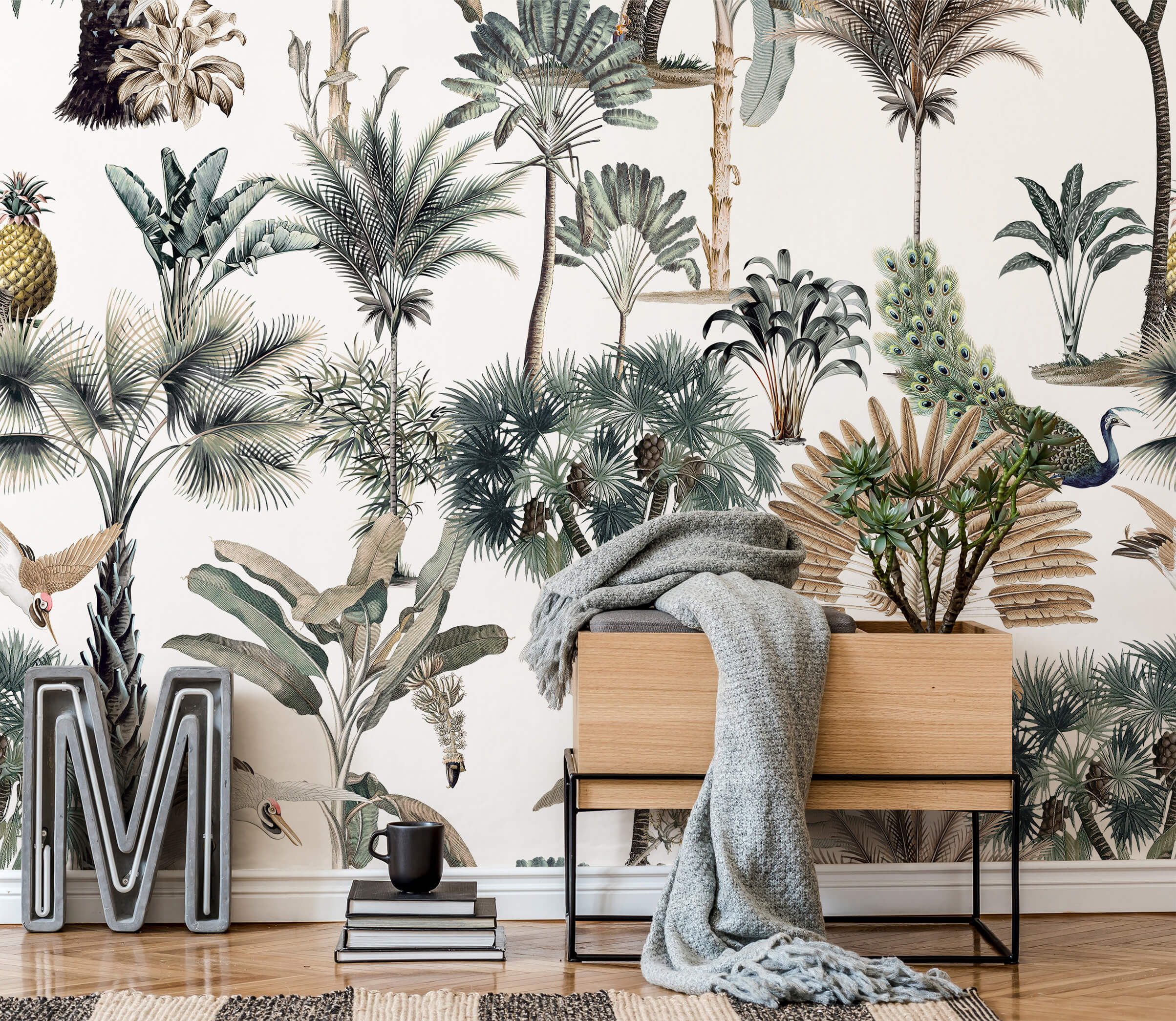 Exotic Tropical Wallpaper for Wall