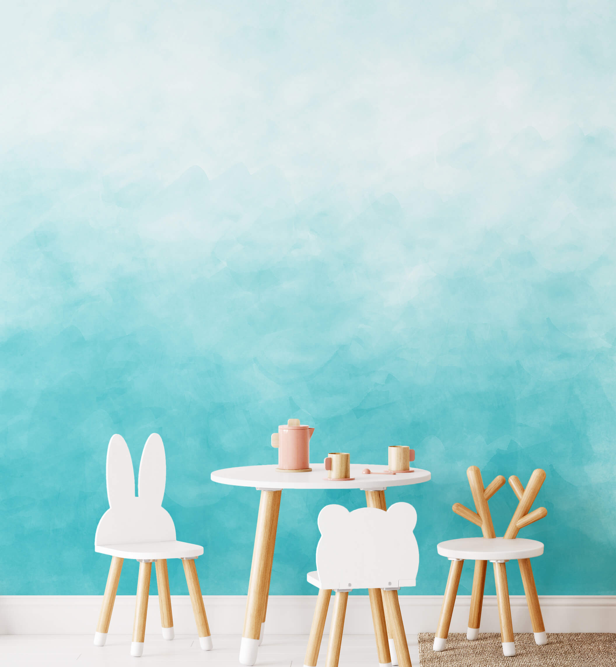 Watercolor Ombre Wallpaper for Walls