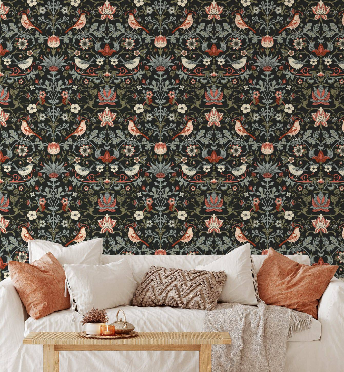 Vintage Birds Morris - Walltrendz