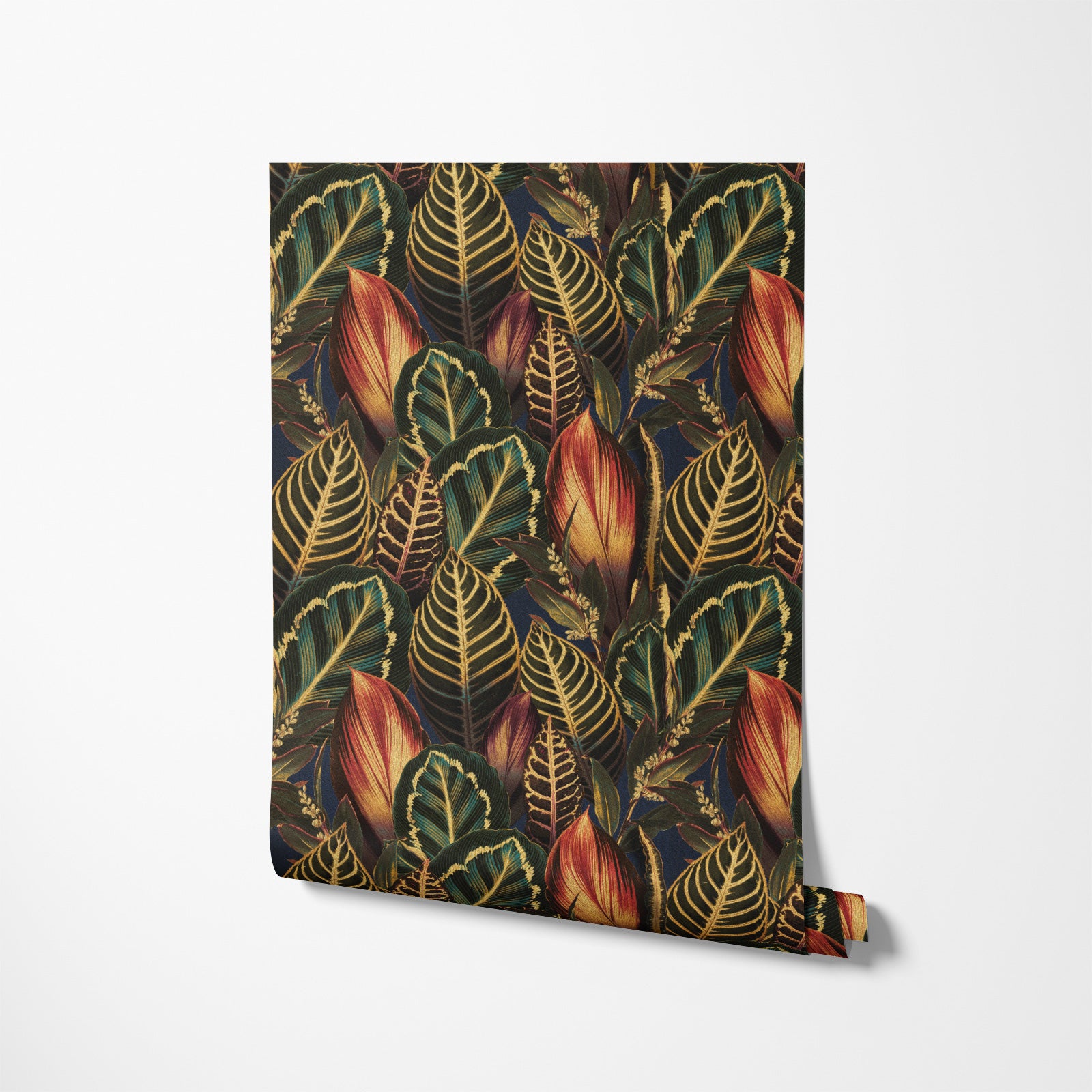 Golden Luxury Boho Dark Tropical