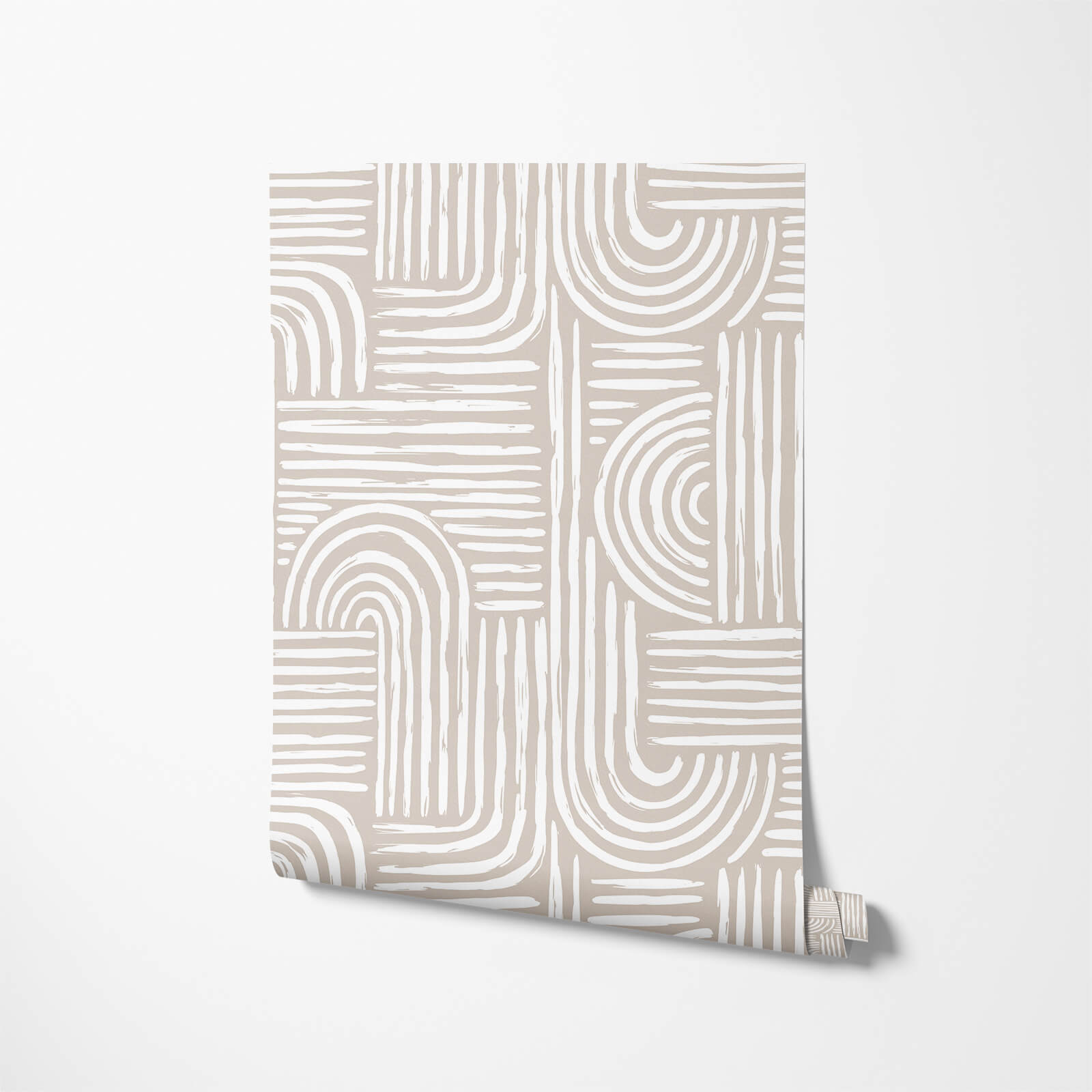 Lineart Boho Arches Wallpaper