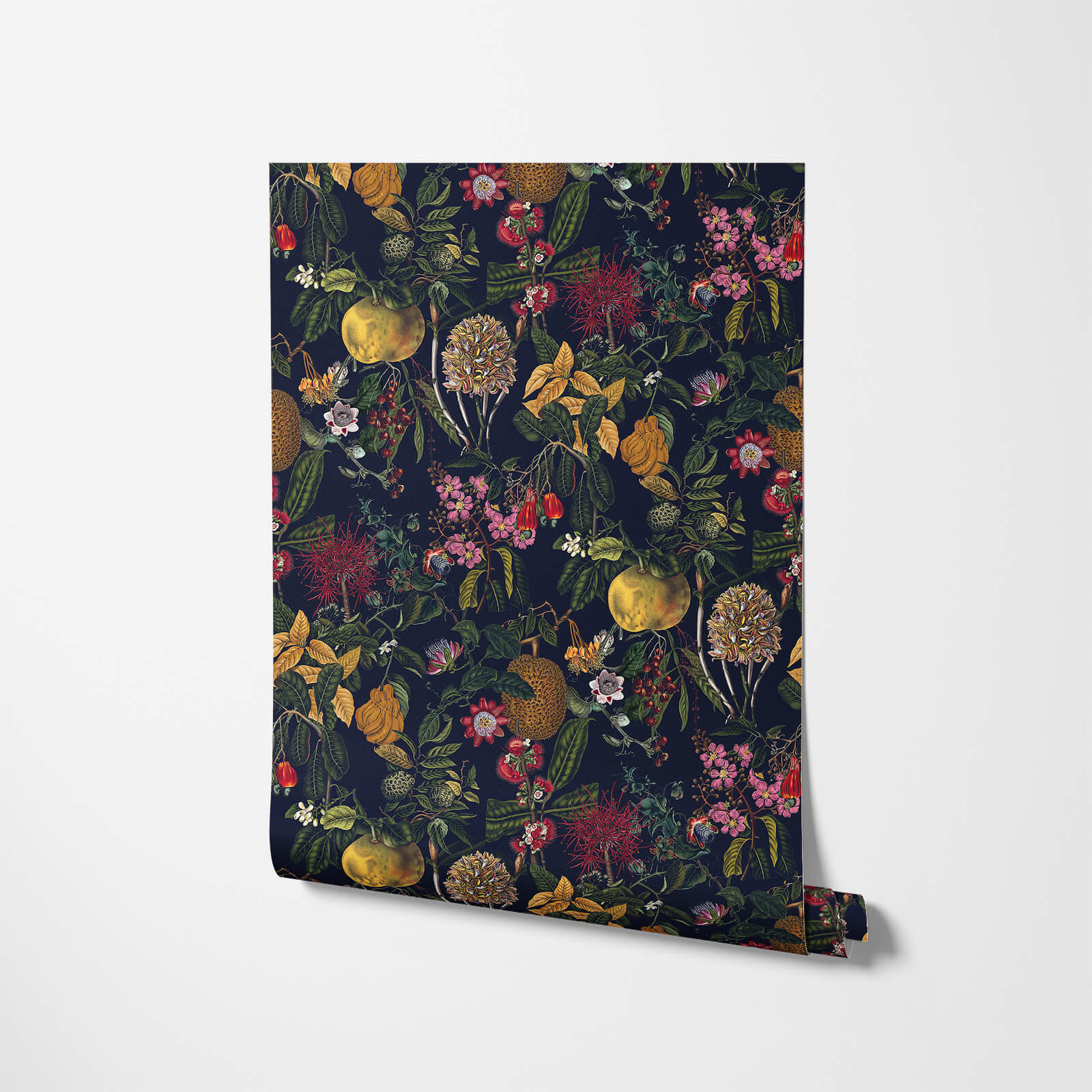 Tropical Dark Modern Wallpaper