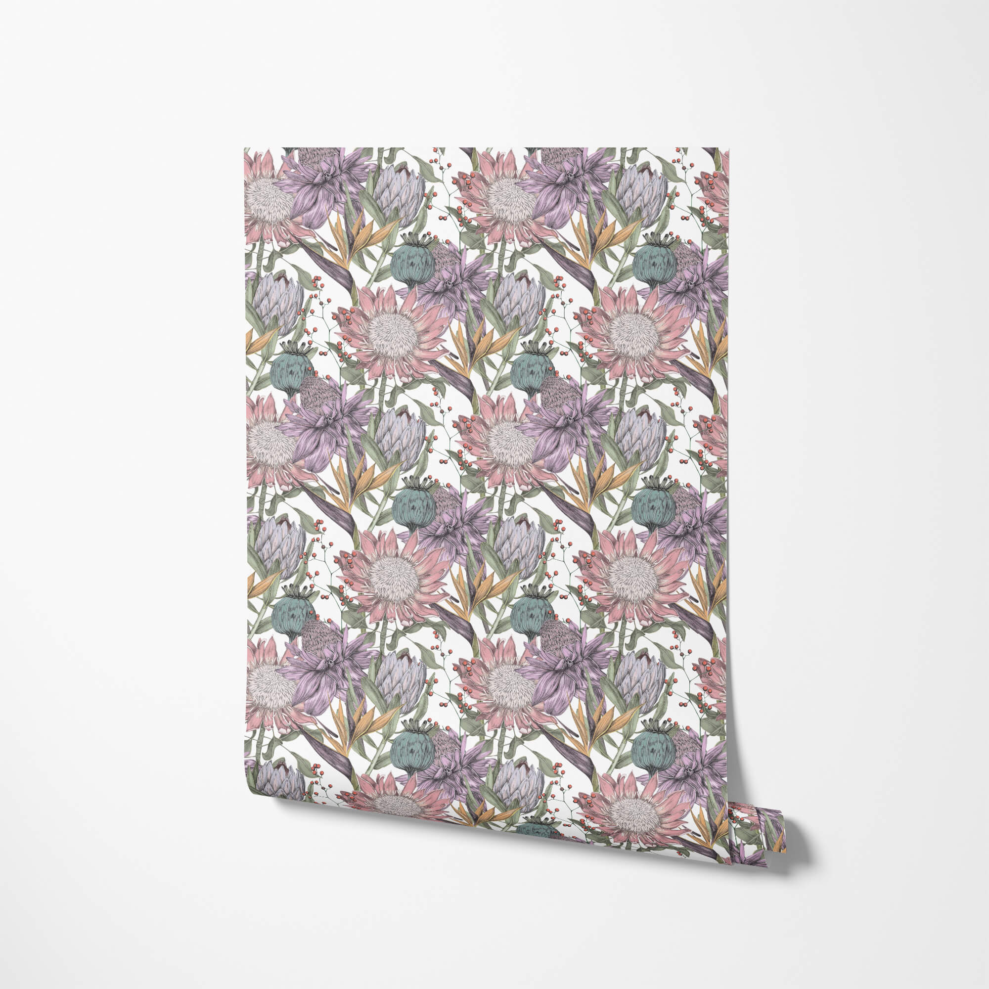 Vintage Seamless Floral Wallpaper
