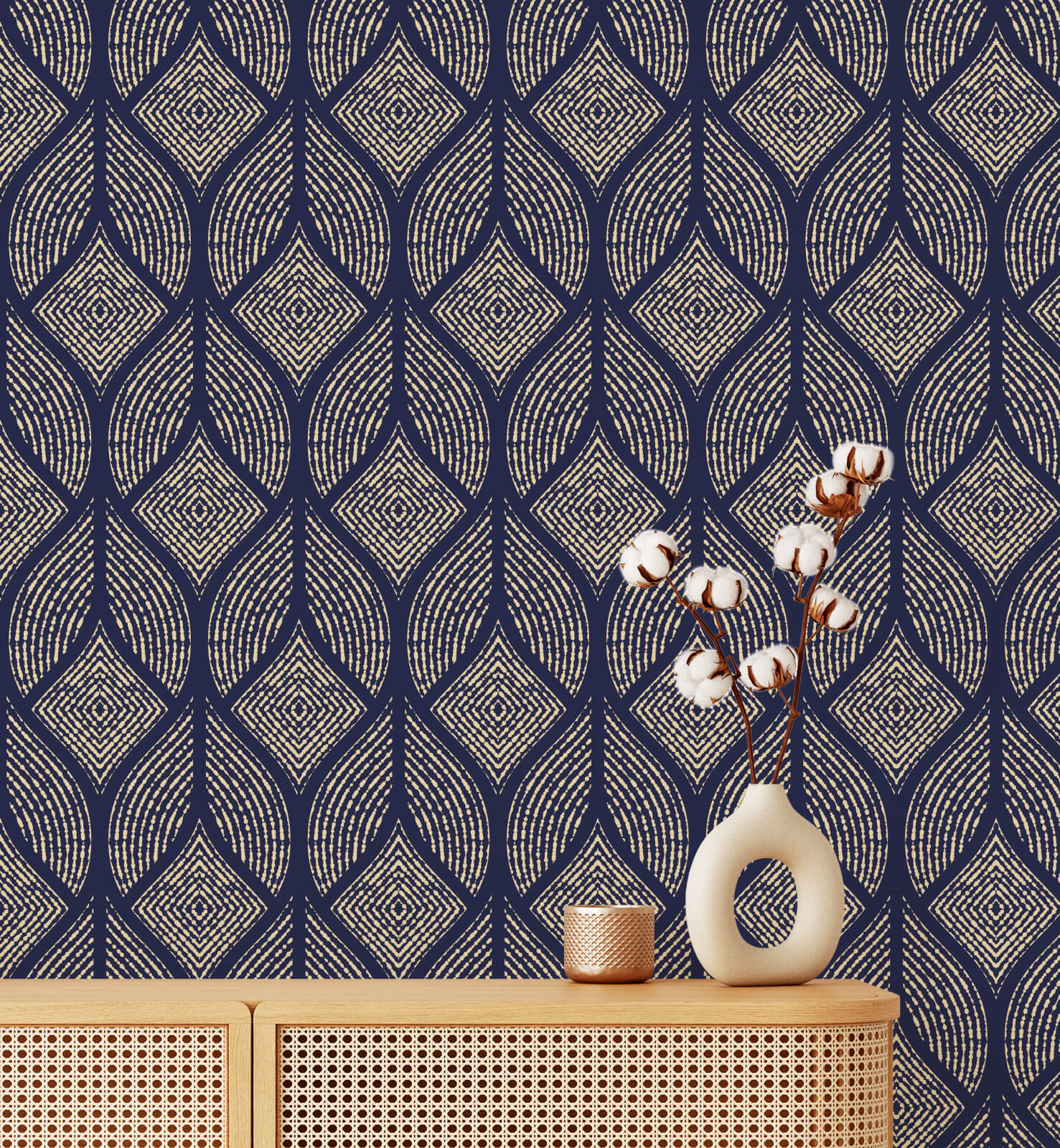 Modern Pattern Geometric Wallpaper