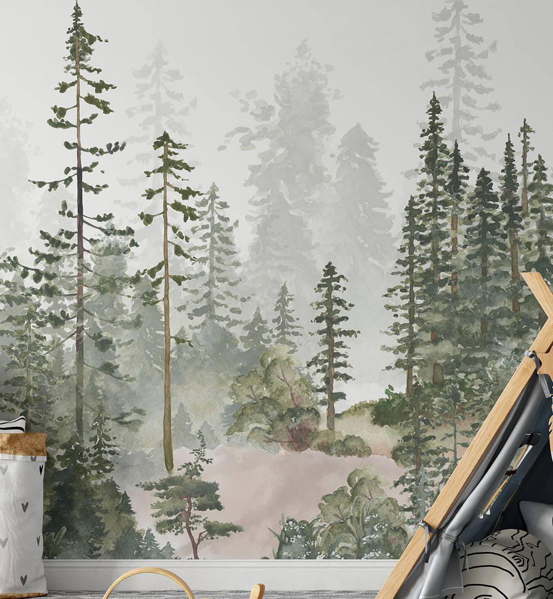 Pine Tree Kids Wallpaper