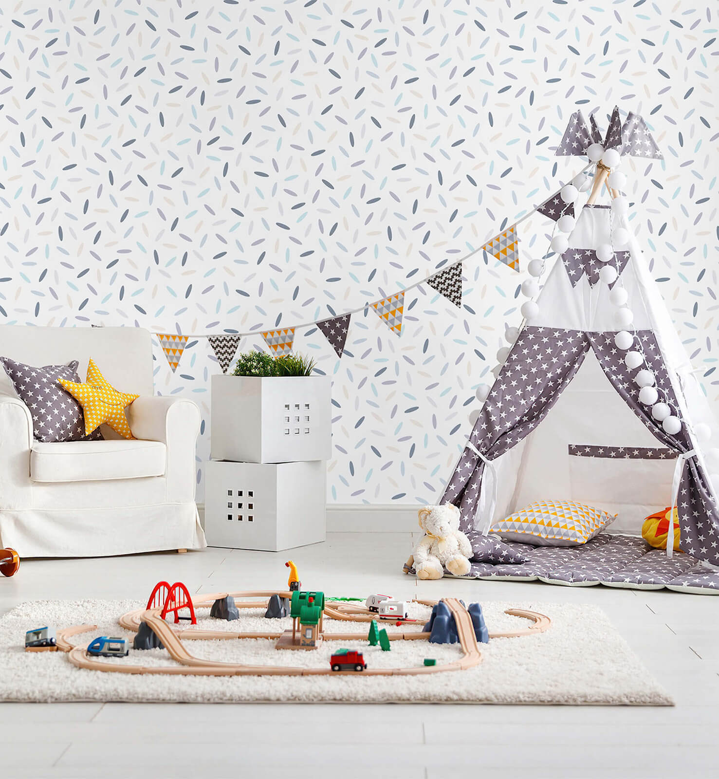 Cute Dot Pattern Wallpaper