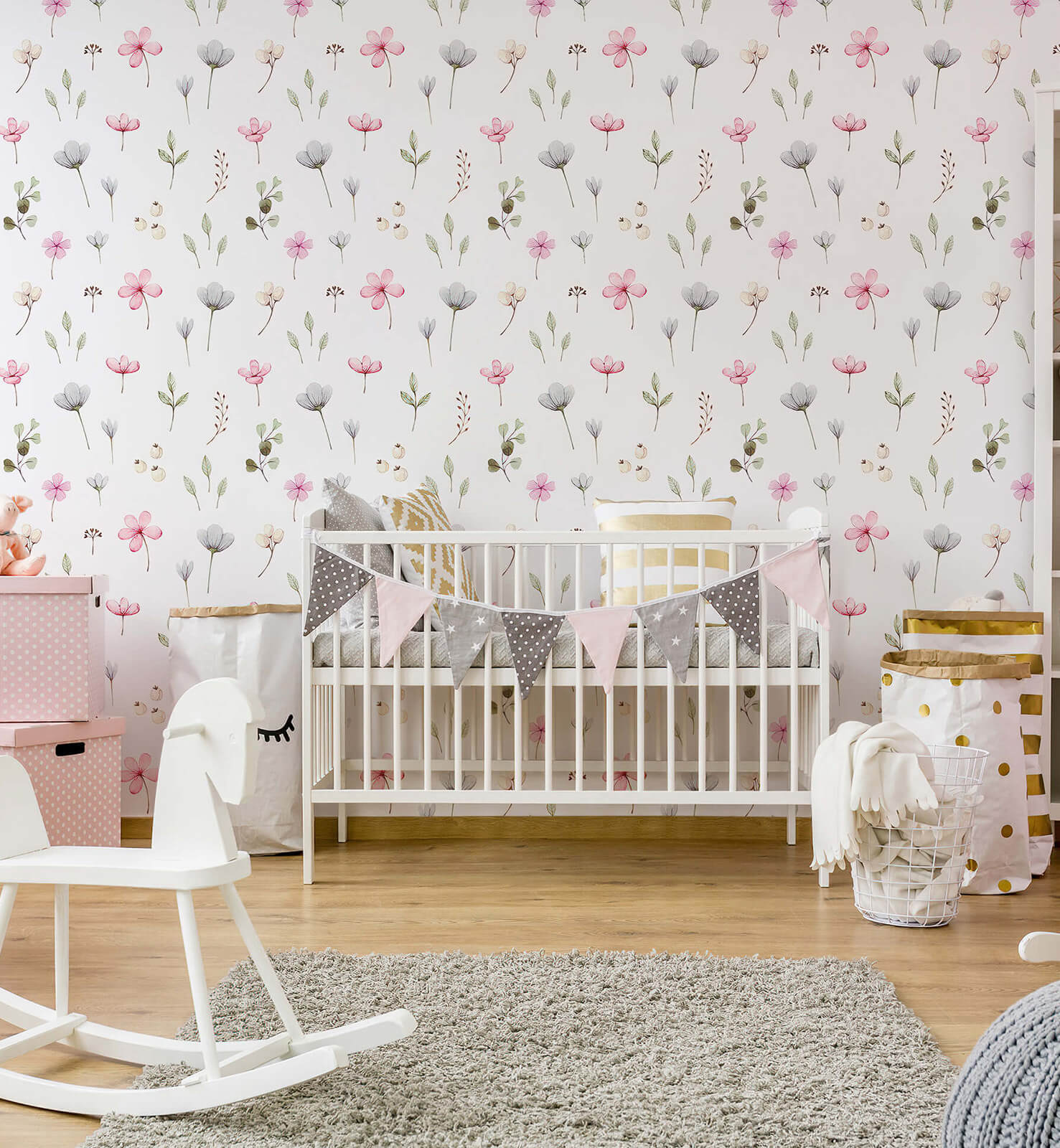 Cute Surface Kids Bedroom Wallpaper