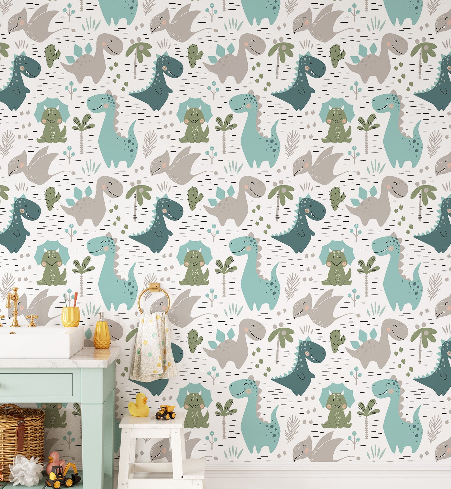 Dinosaur Baby Boy Wallpaper