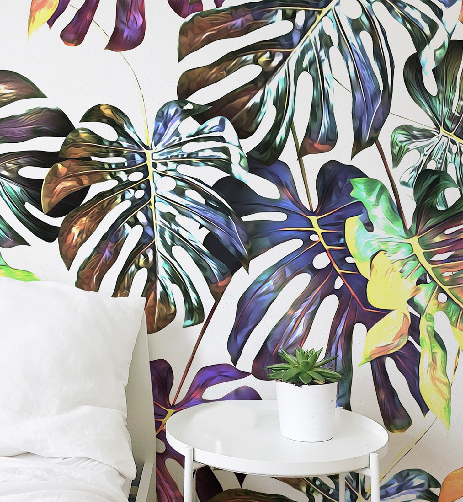 Monstera Leaves Wallpaper