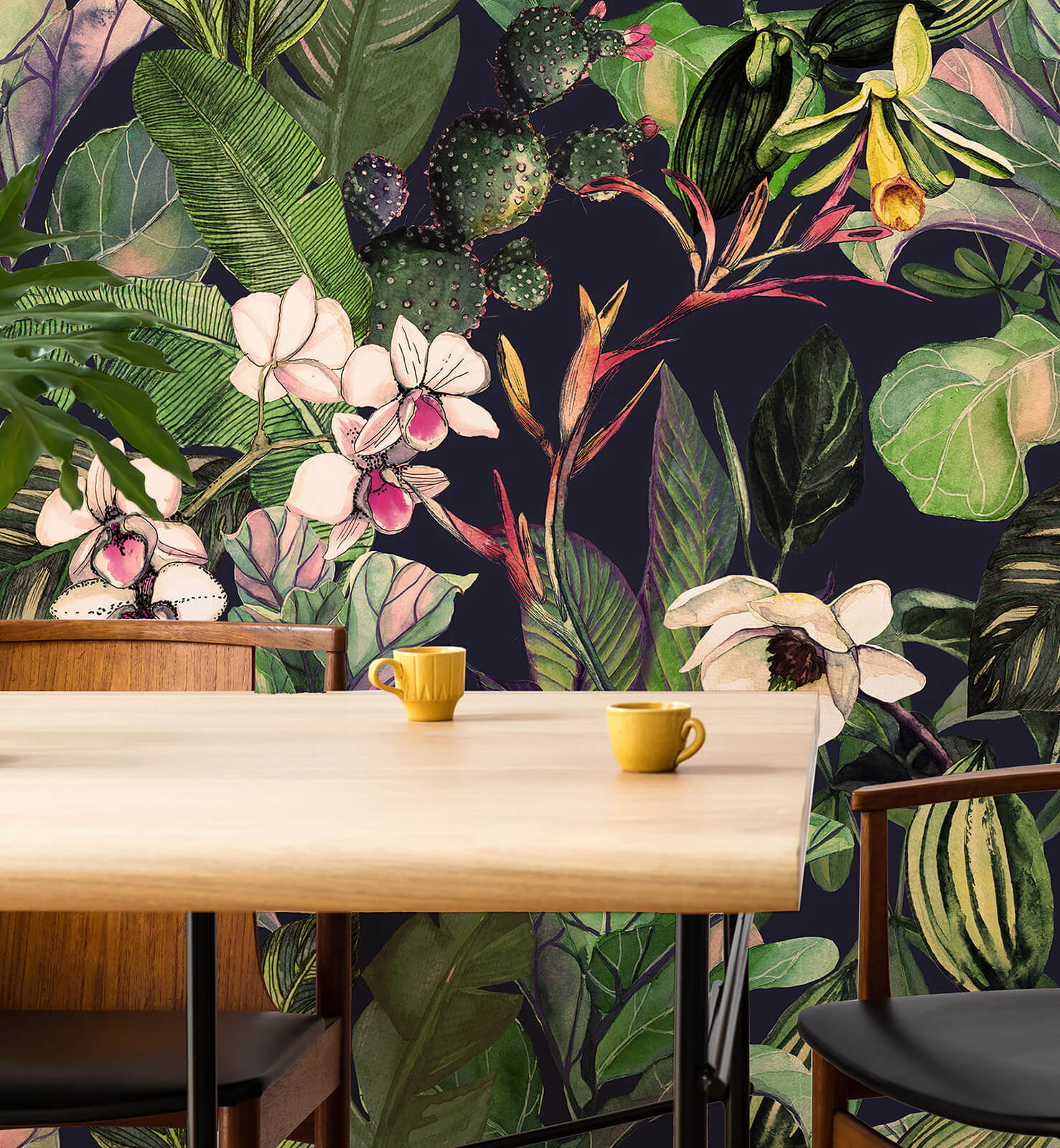 Magnolia Leaves Wallpaper