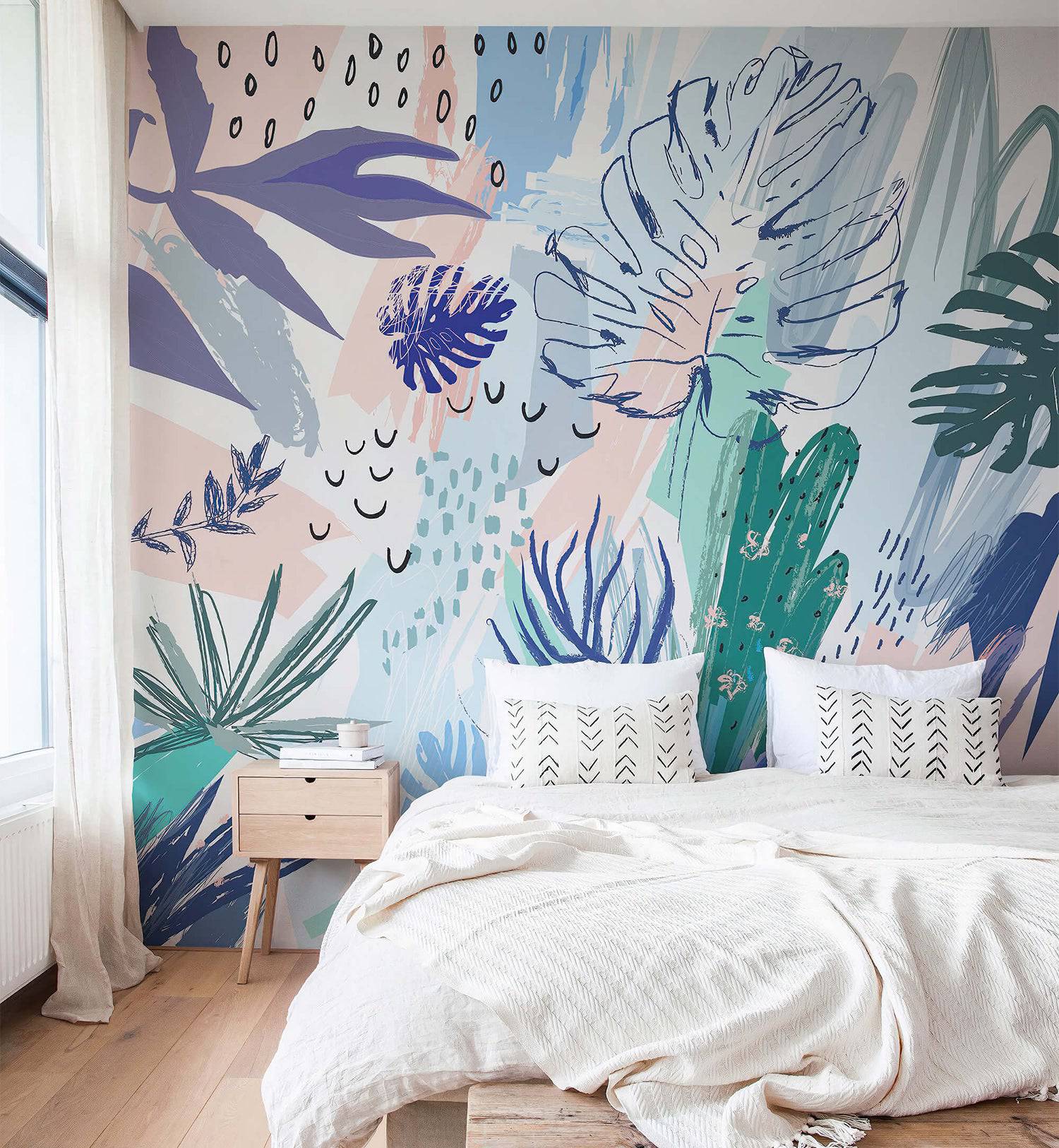 Large Mural Monstera - Walltrendz