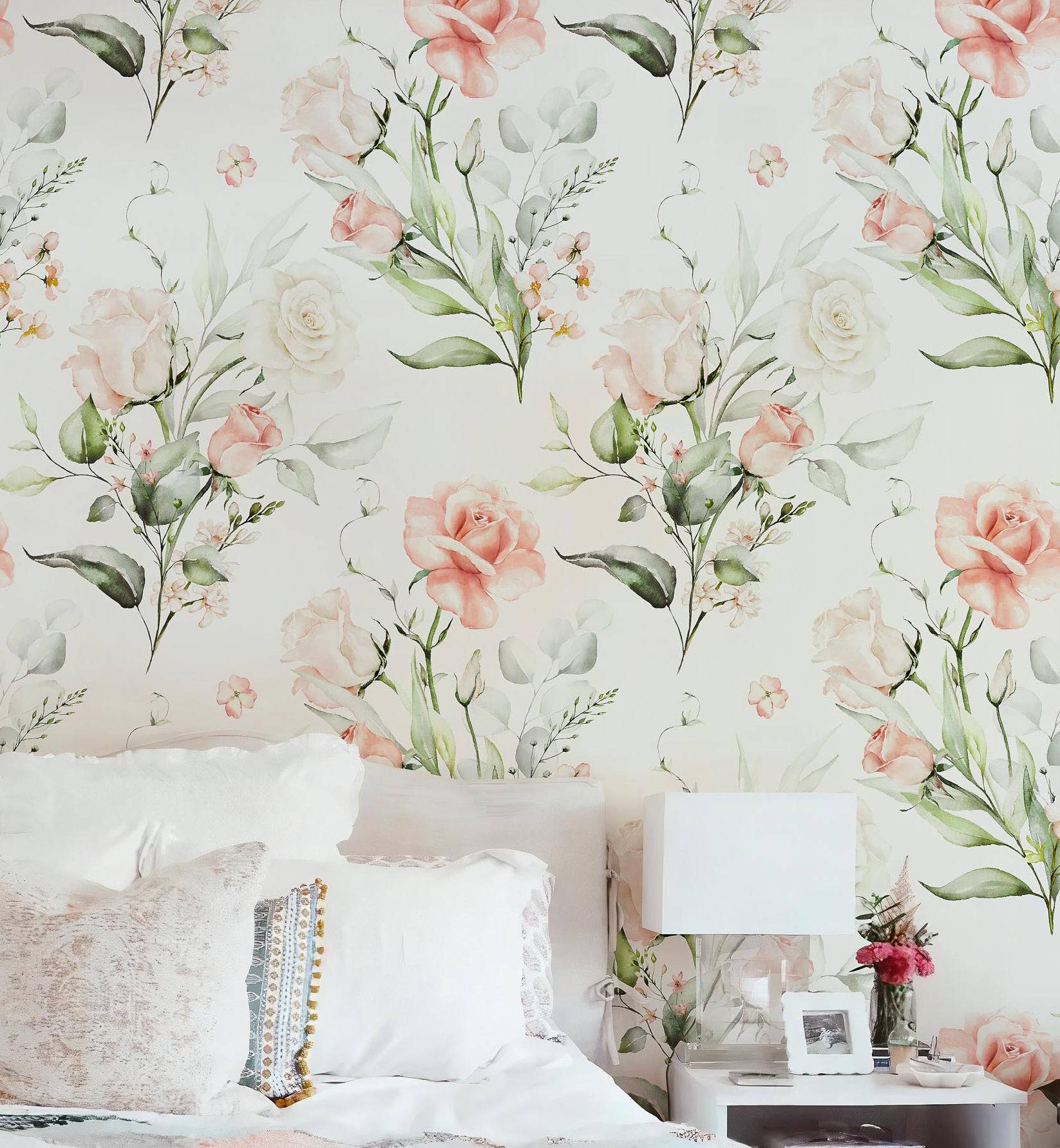 Rose Floral - Walltrendz