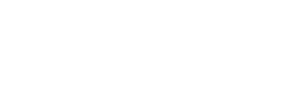Walltrendz logo in white variant