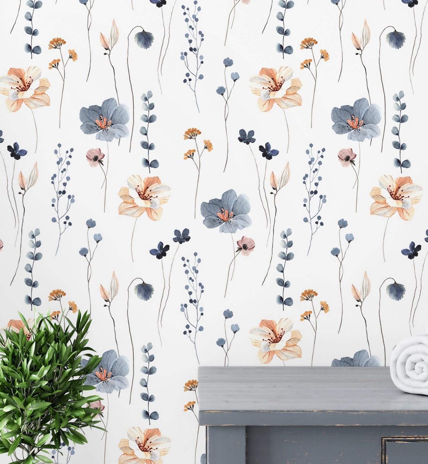 Wildflower Elegant Flowers Wallpaper