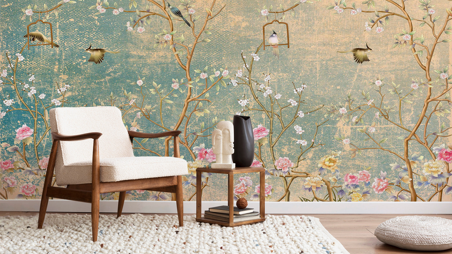 After wallpaper installation image