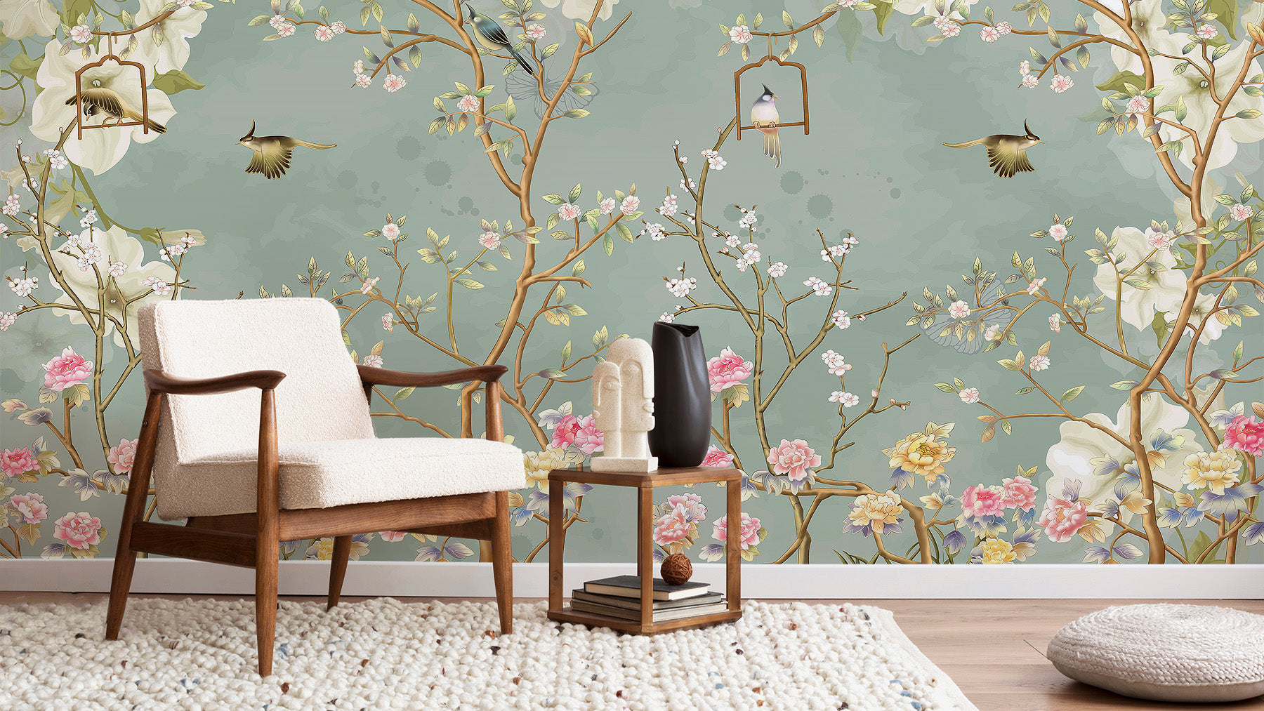 Before wallpaper installation image