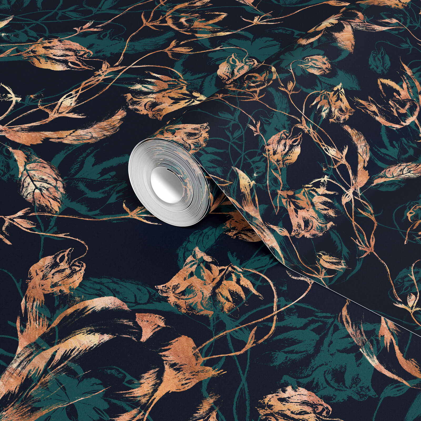 Royal Floral Wallpaper