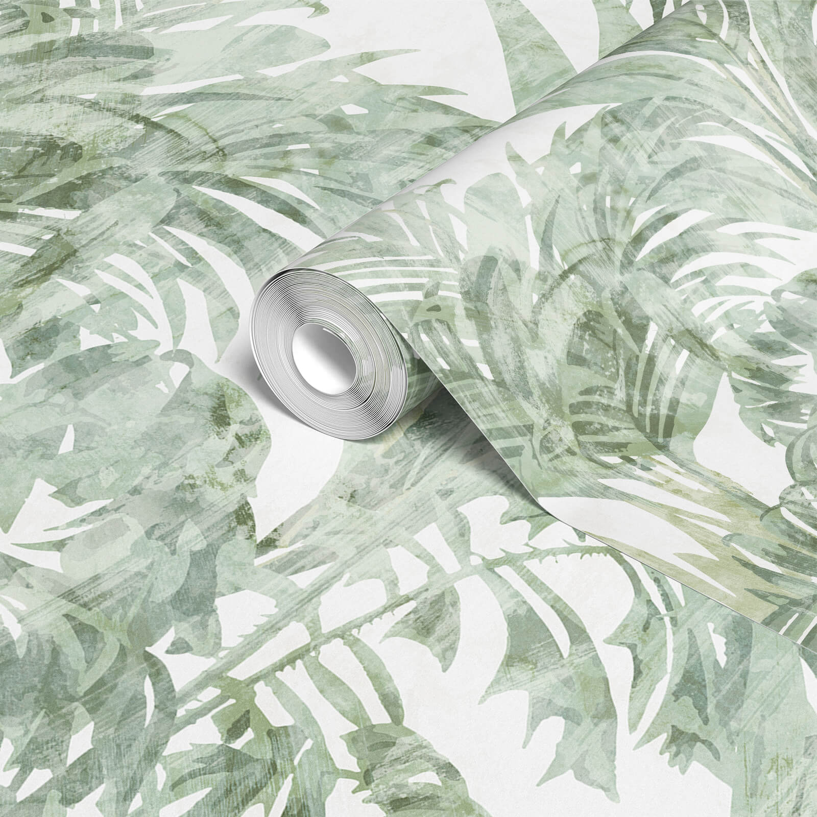 luxurious Tropical Pattern Wallpaper