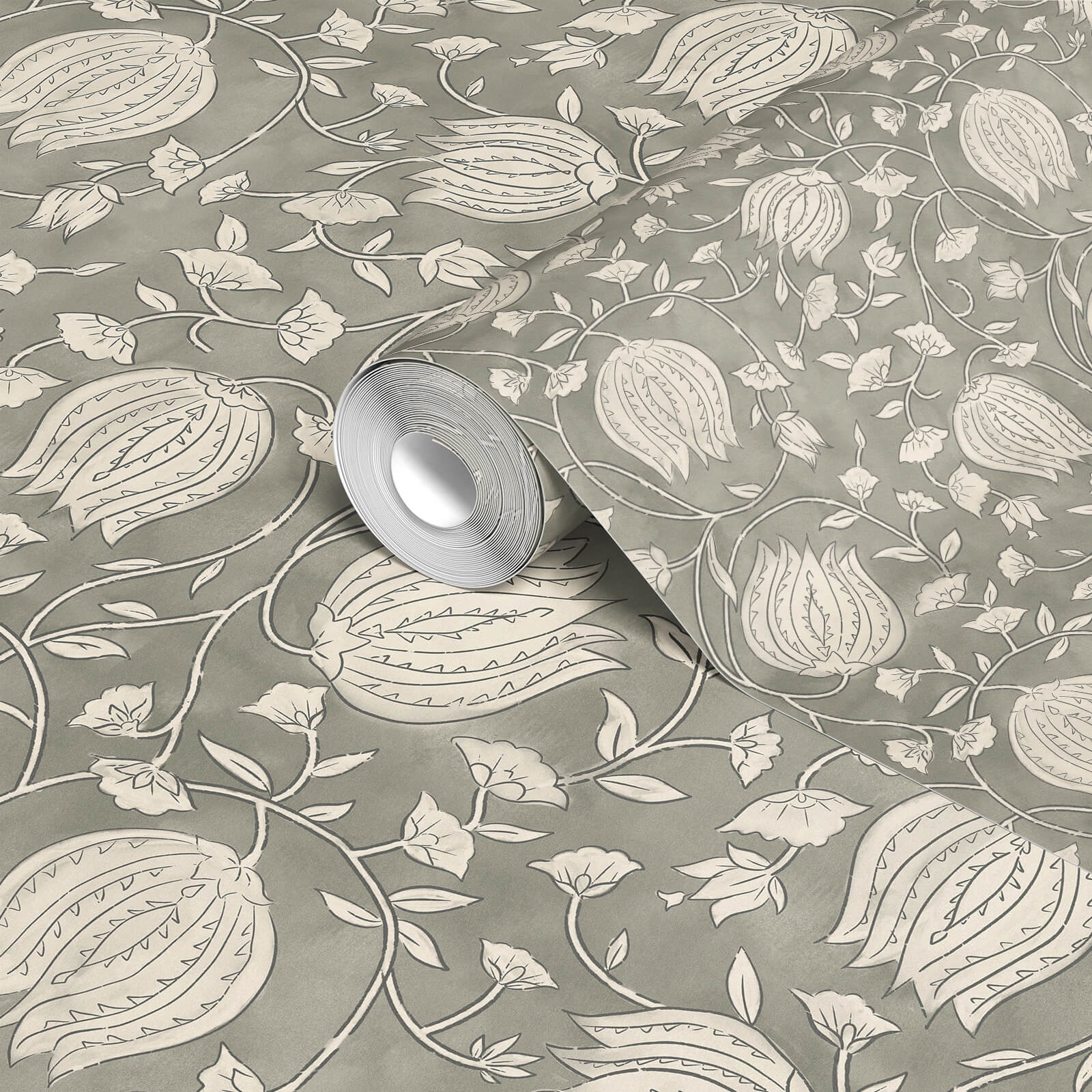 Boho Retro Style Wallpaper