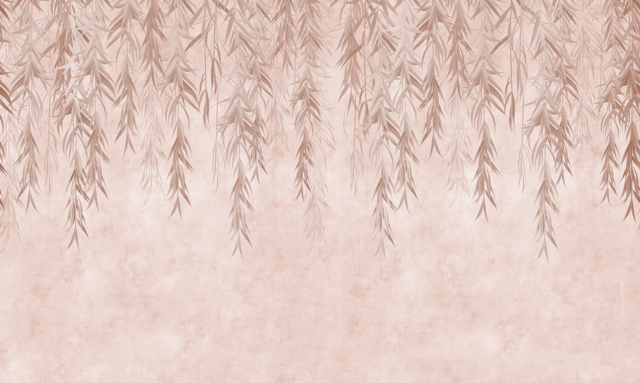 Willow Rain Branches Wallpaper