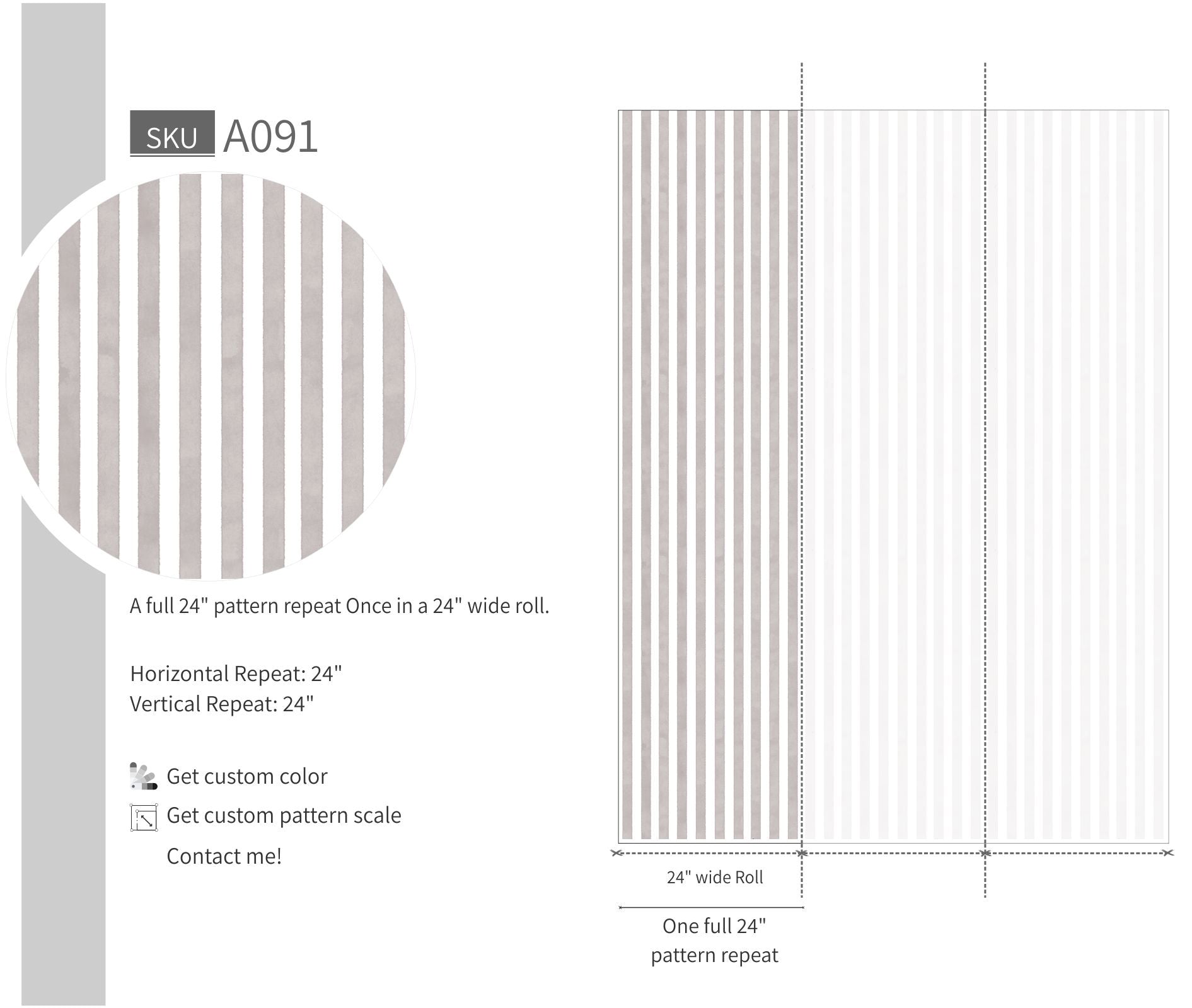 Striped Vertical Abstract Line Wallpaper