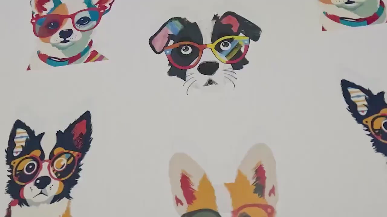 Cool Dog with Sunglasses Wallpaper