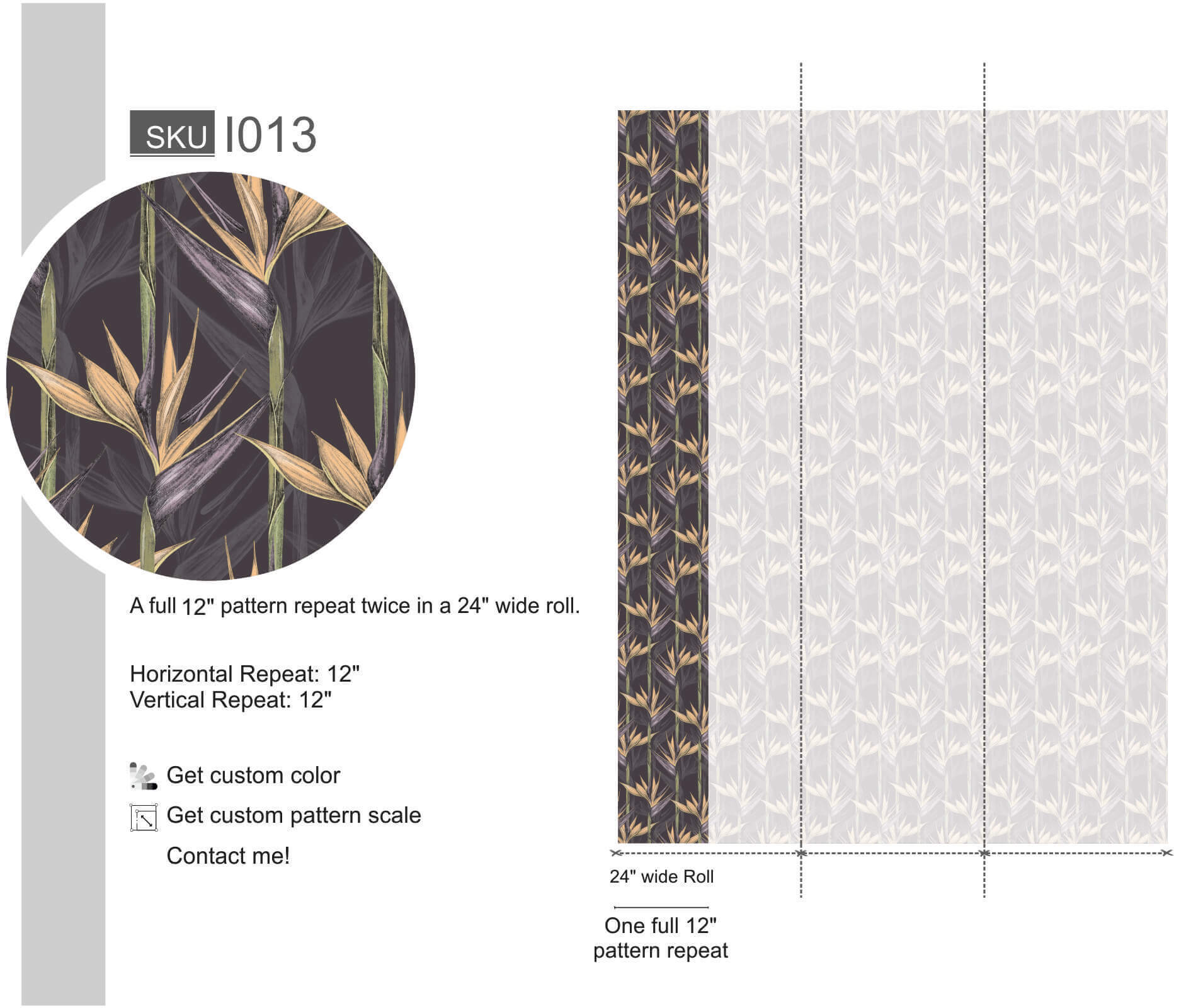 Removable spring flower wallpaper for bathroom walls