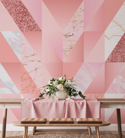 Pink Tile Wallpaper