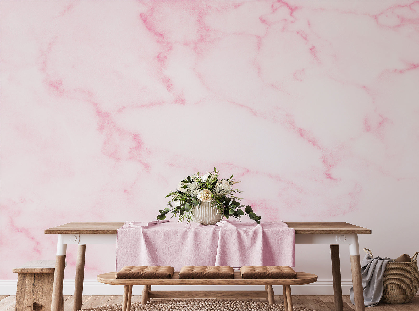 Pink Granite Wallpaper