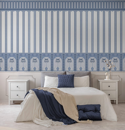 Ethnic Indian Strip Wallpaper