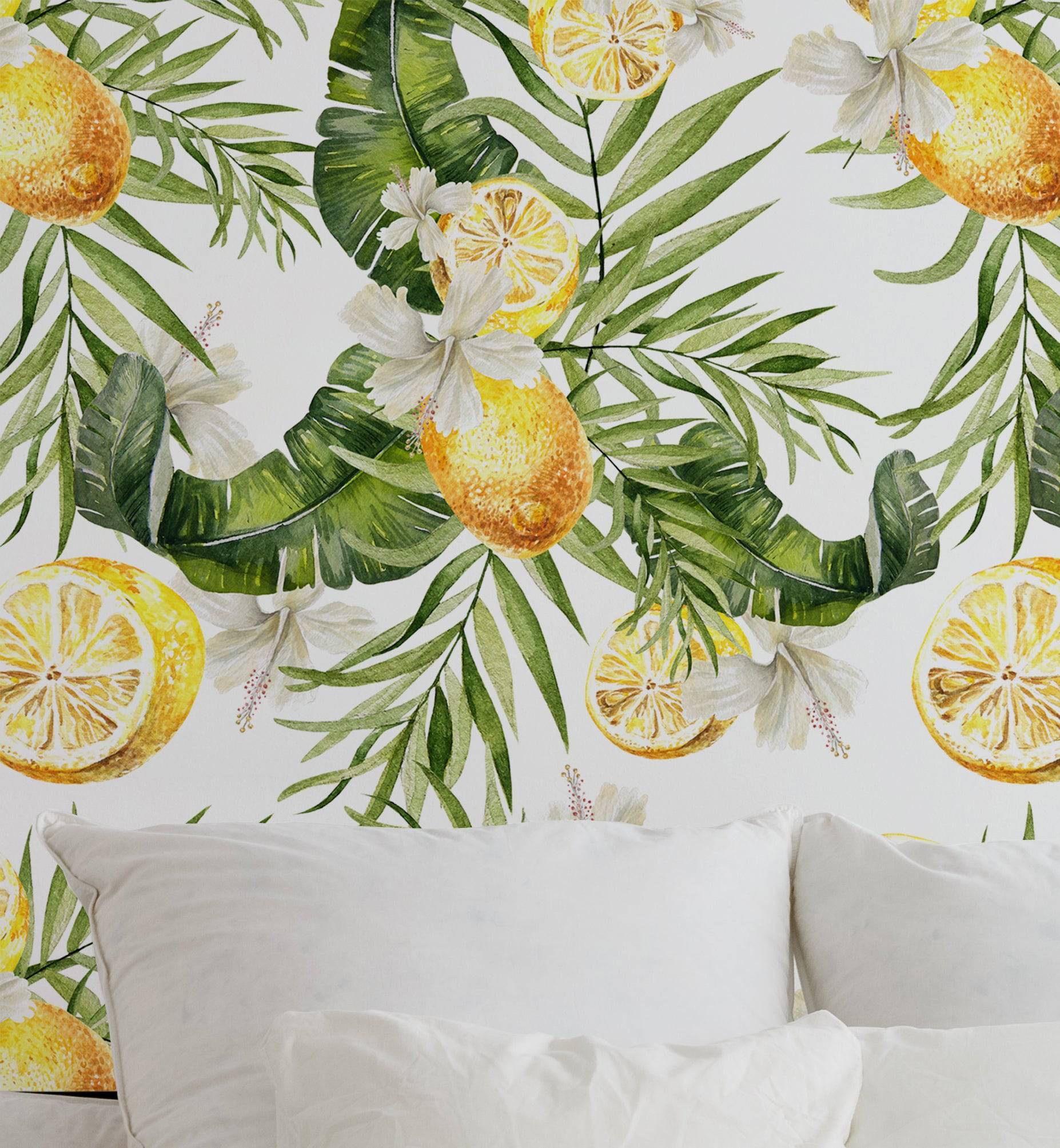 Hibiscus Palm - Walltrendz