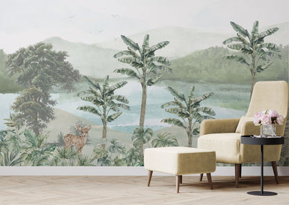 Landscape Tropical Forest wallpaper