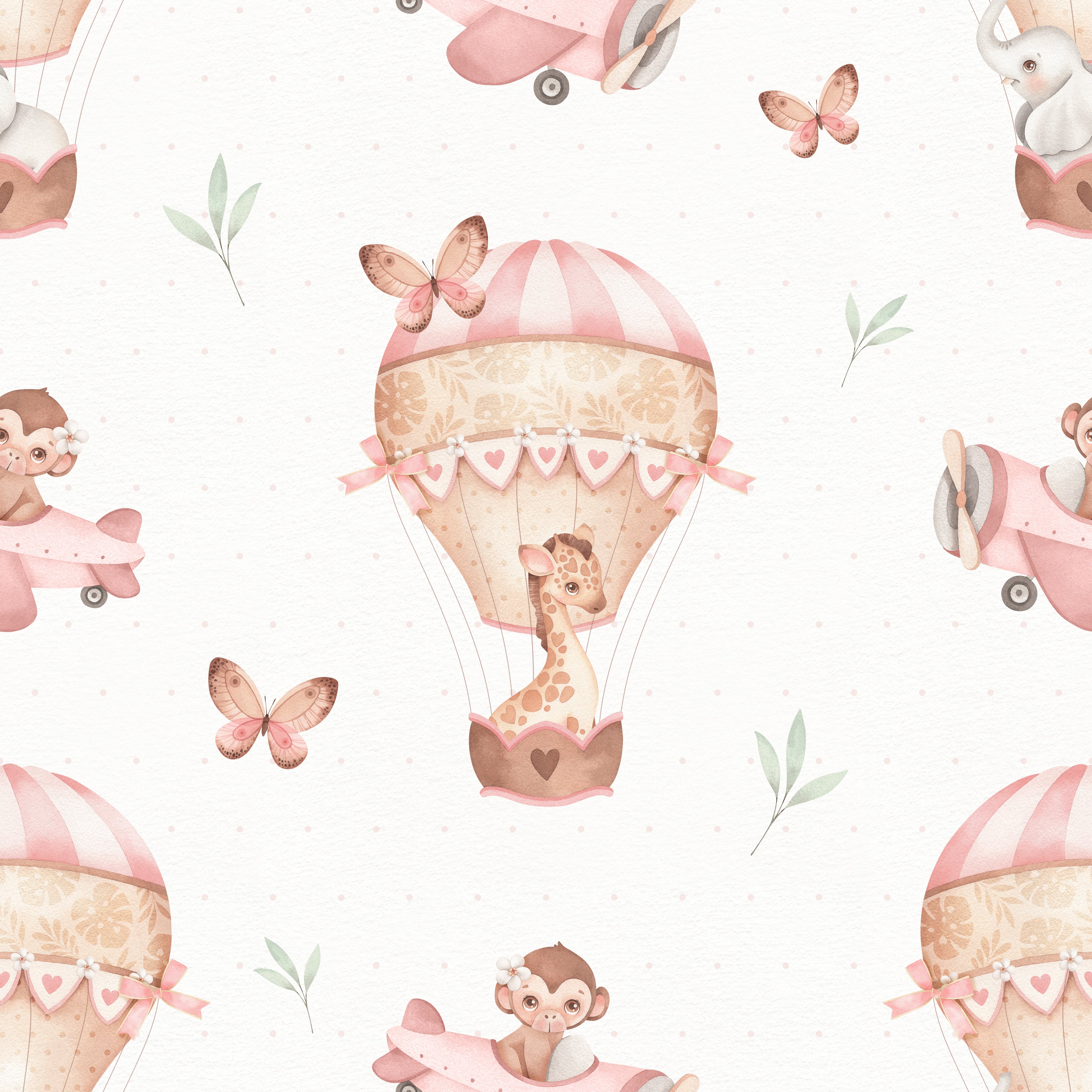 Baby Hot Air Balloons Wallpaper