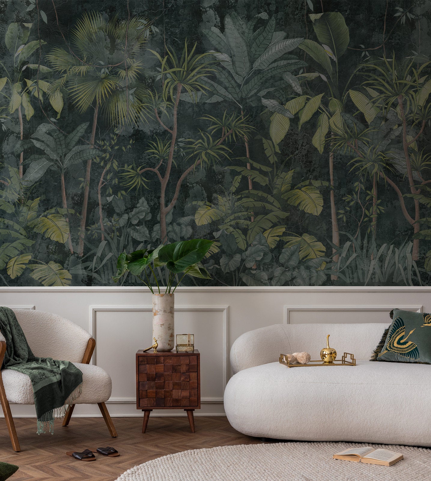 Tropical Mural Home Décor Wallpaper