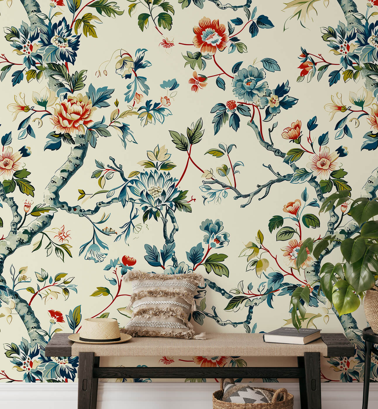 Chinese Traditional Chinoiseries Wallpaper