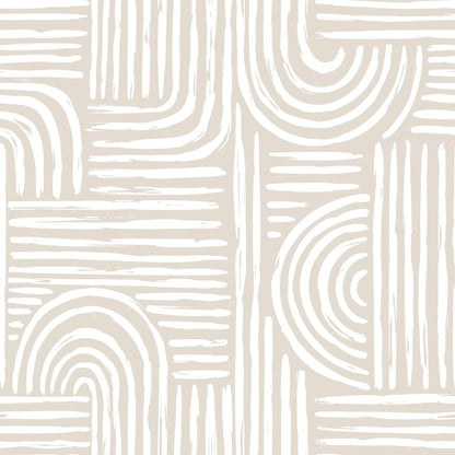 Modern Brush Stroke - Walltrendz