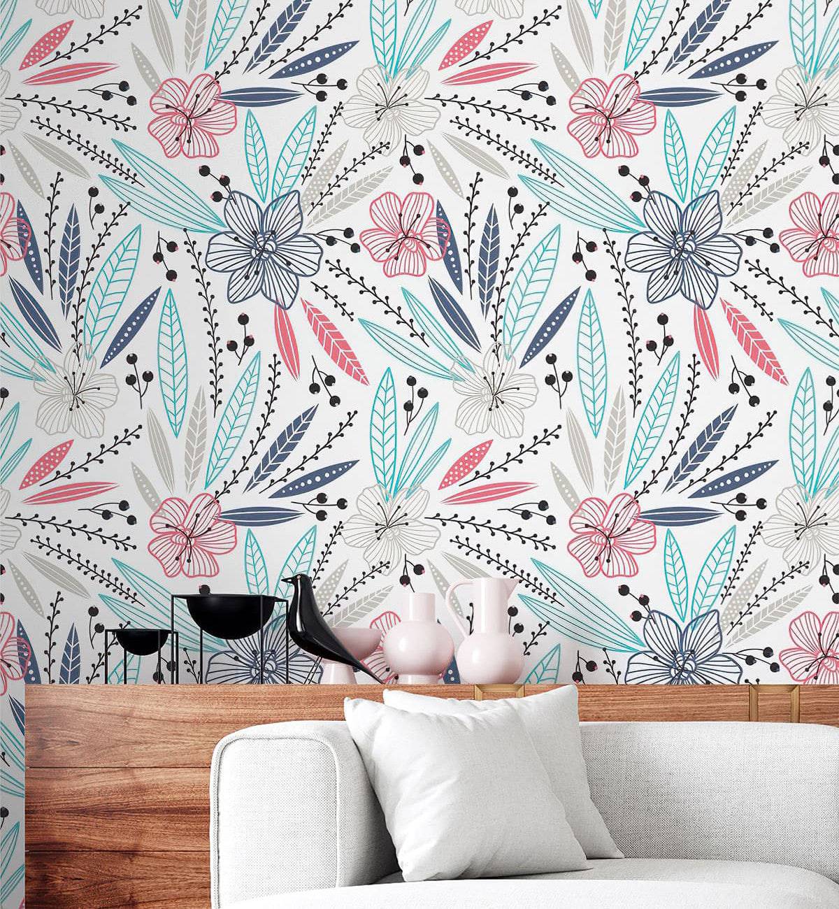 Soft Floral - Walltrendz