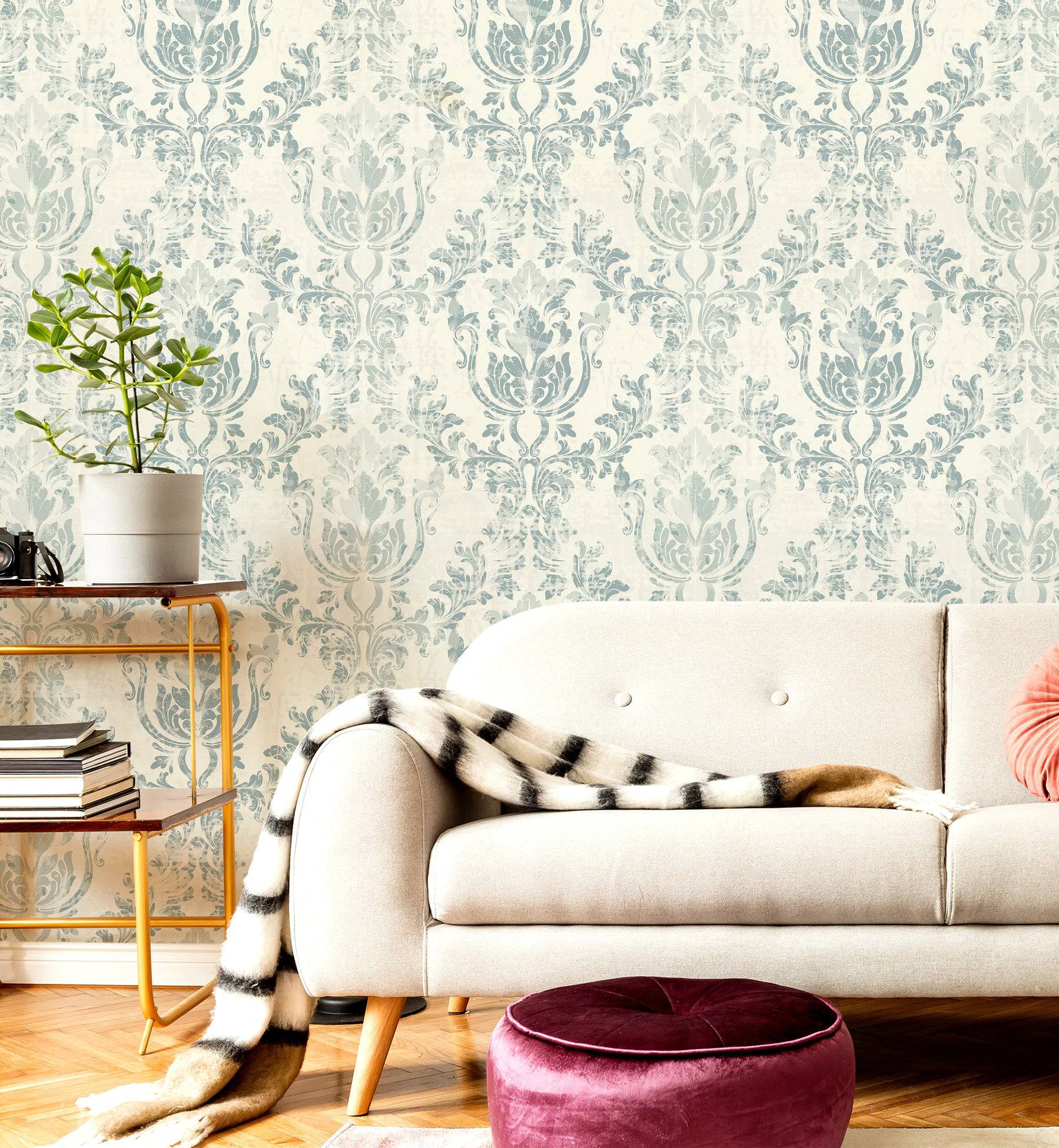 Damask Wallpaper - Walltrendz