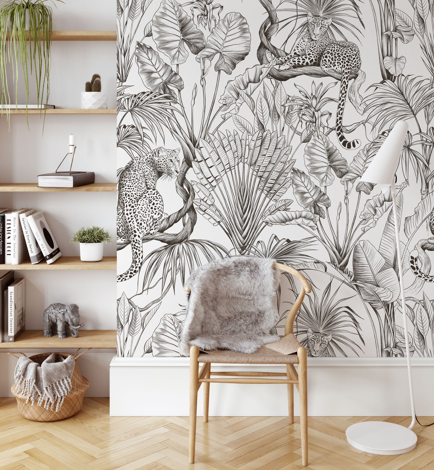 Jungle Wild Leopard Wallpaper