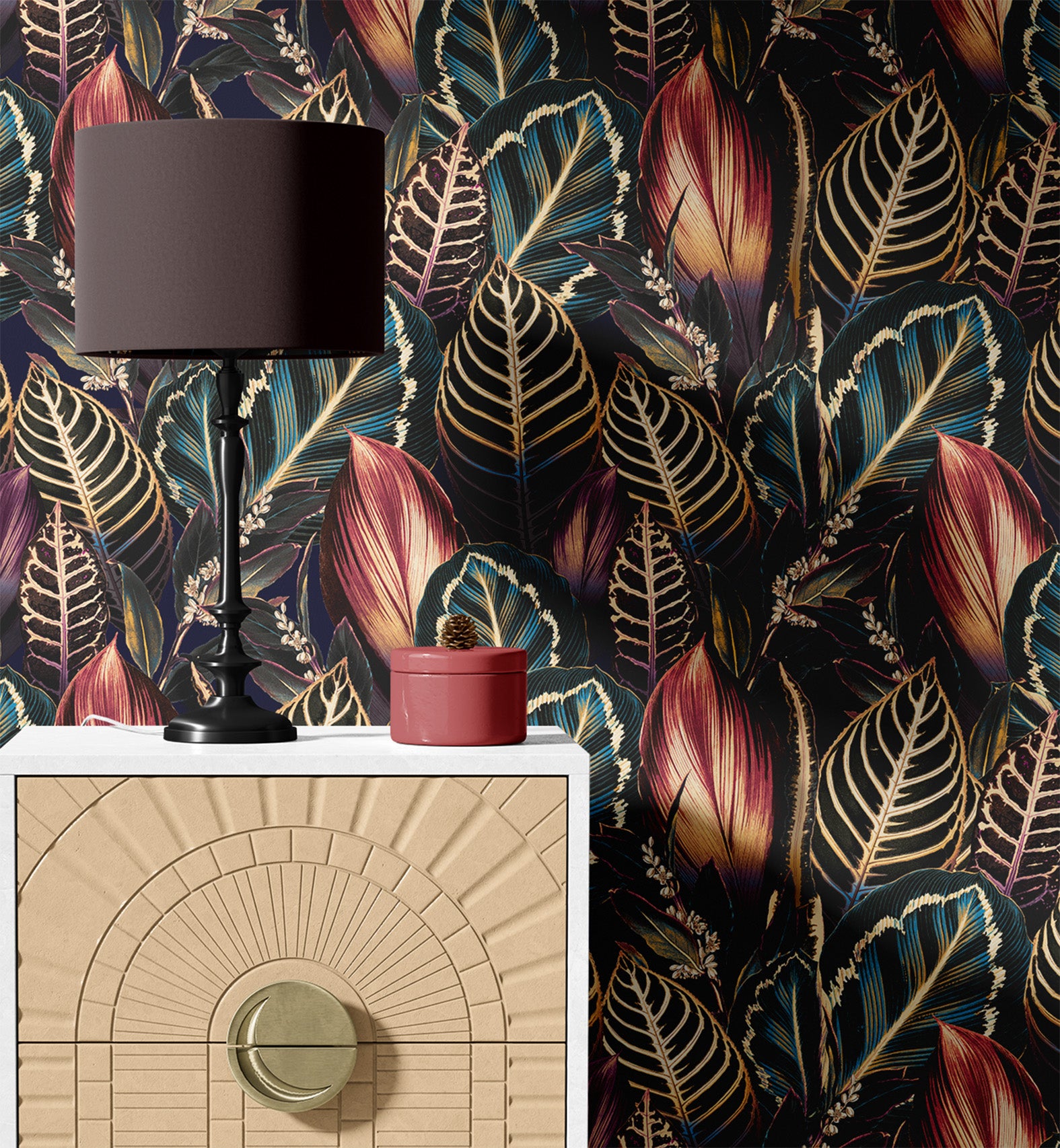 Luxury Boho Dark Tropical