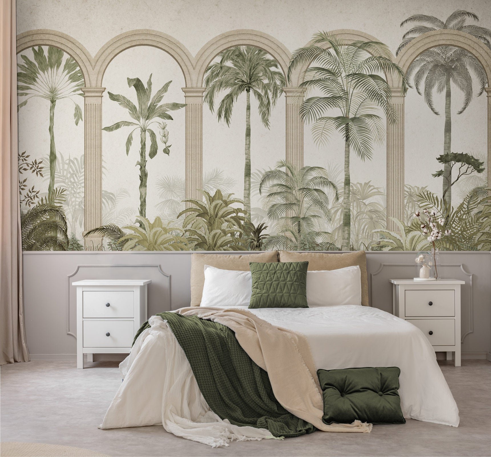 Tropical Arch Mural Wallpaper